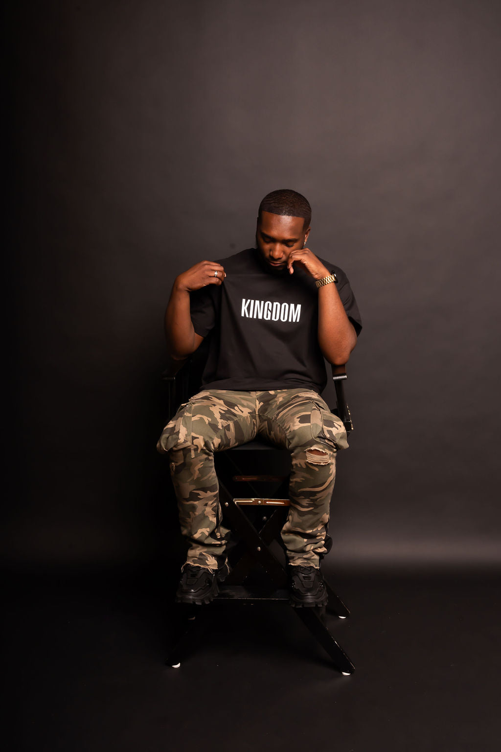 Kingdom Realm Tee - Black