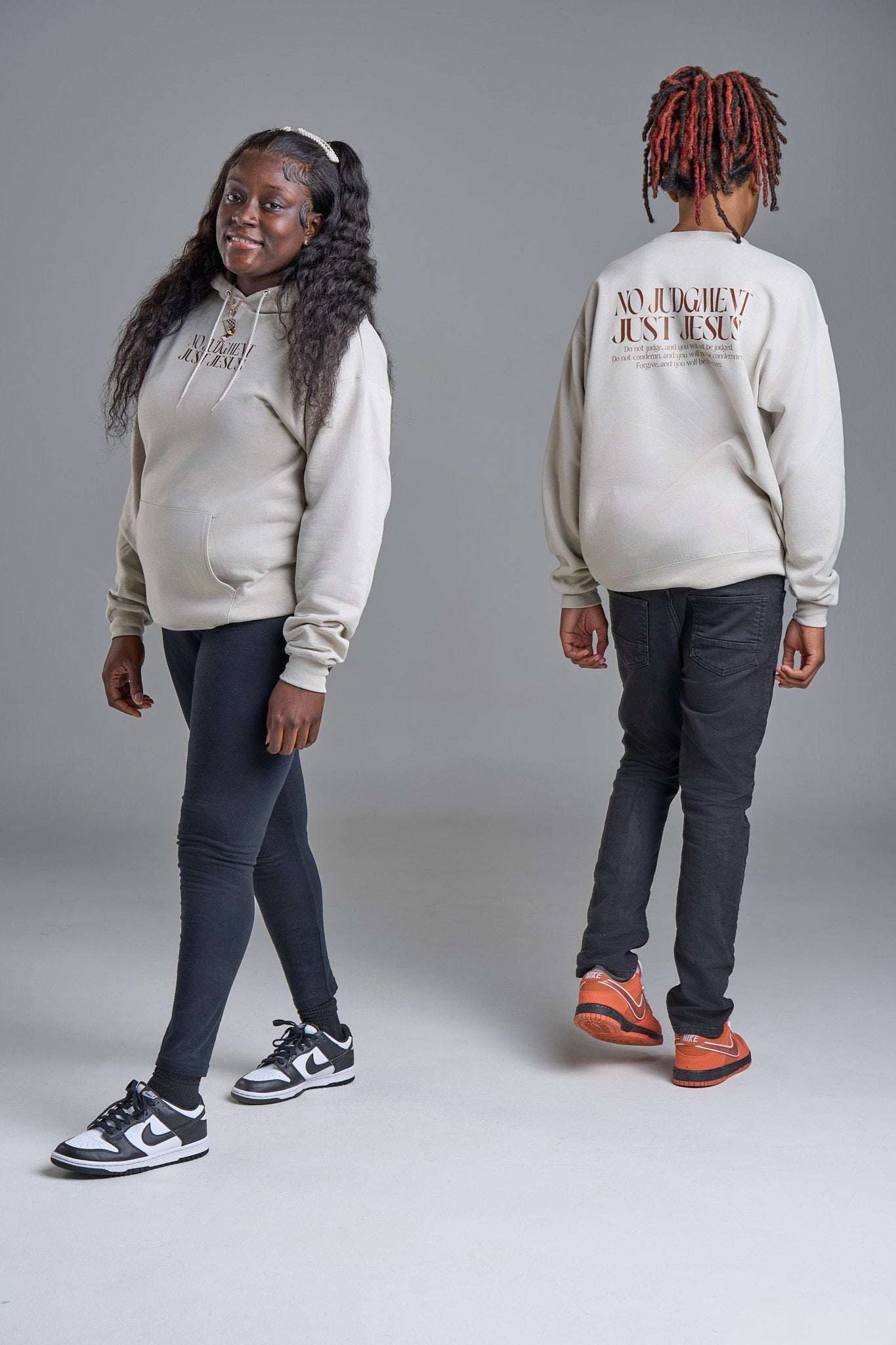 No Judgment, Just Jesus Sweatshirt